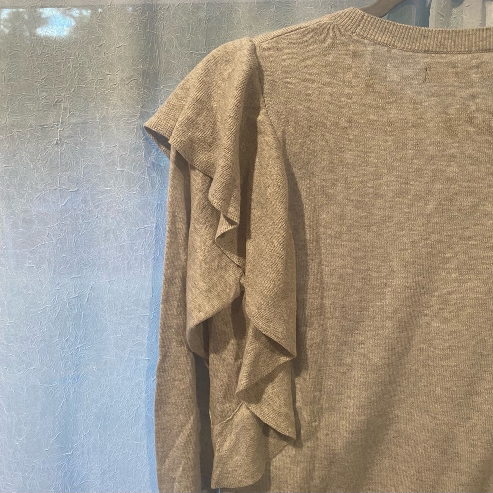 A&F Ruffle Sweater - Picture 3 of 3